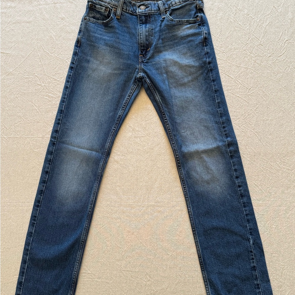 Levi's Men's Blue Straight Jeans